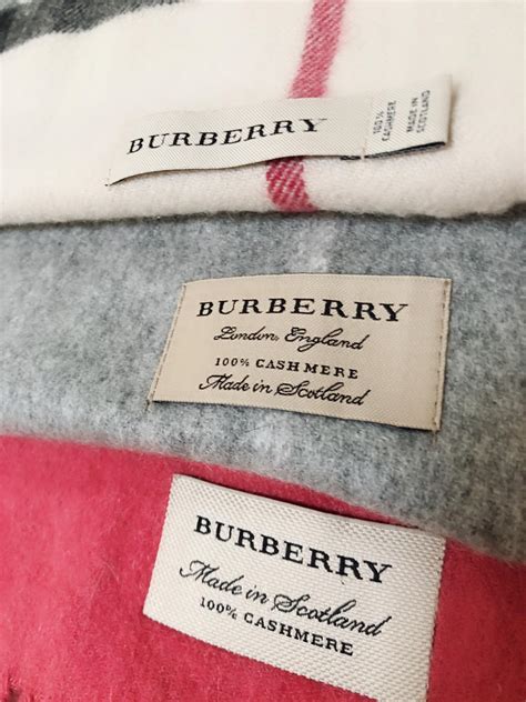 examples of genuine burberry scarf tags|genuine burberry scarf.